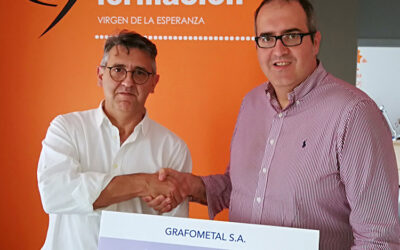 Grafometal dona 1.000 euros a Fundación Cáritas Chavicar