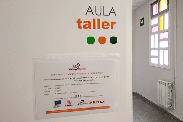 Formación cofinanciada por Inditex