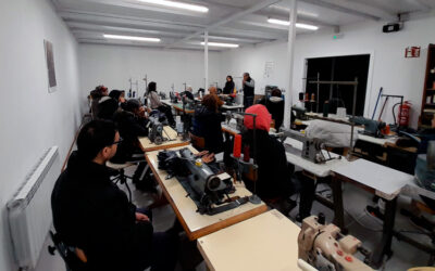 Fundación Cáritas Chavicar ofrece en Arnedo un curso de guarnecido en el calzado