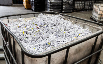 Reciclaje a medida. El Servicio de Destrucción de Documentos Confidenciales de la Fundación registra un incremento del 124% en 8 meses