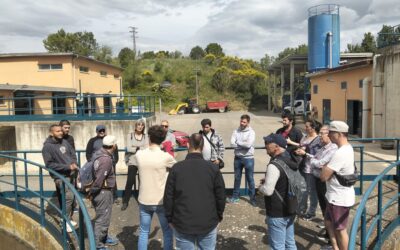 El CIS de Haro visita la Depuradora: sostenibilidad y empleo vinculados a la economía verde y circular